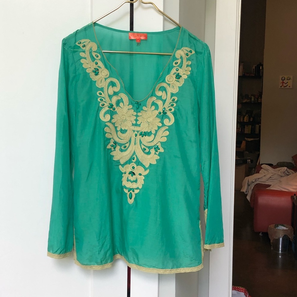 Hale Bob Cabana Small Blouse